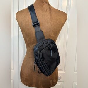 Elegant Black Crossbody Bag